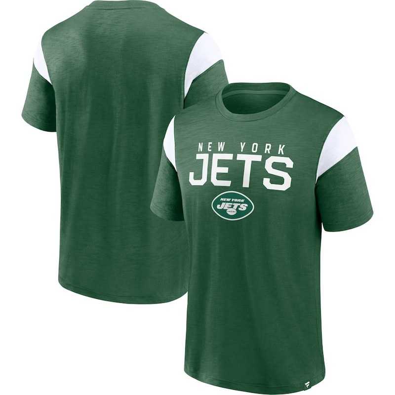 New York Jets Fanatics Branded Green Home Stretch Team Men's T-Shirt,We sell and wholesale New York Jets Fanatics Branded Green Home Stretch Team Men's T-Shirt on line form chian!